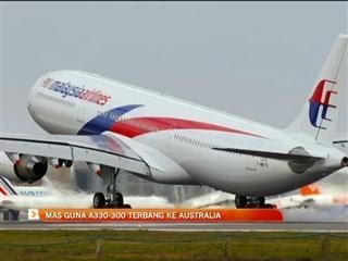 MAS guna A330-330 terbang ke Australia