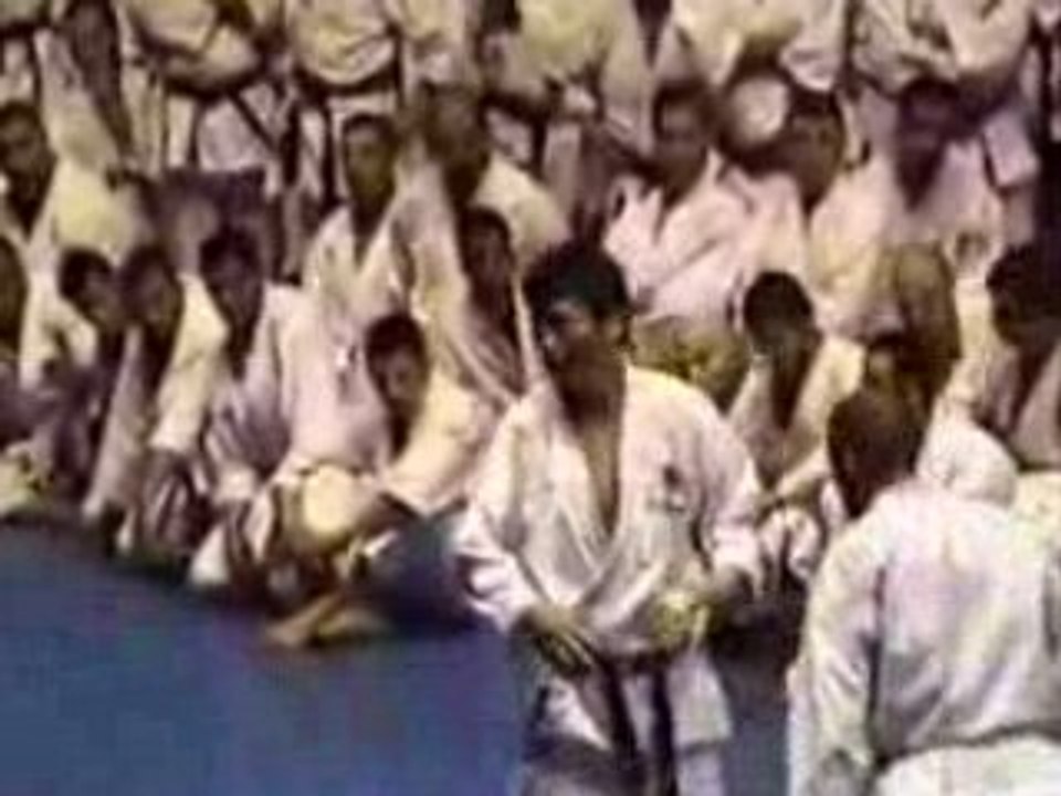 jka shotokan Sensei kobayashi kunio et sensei mourad