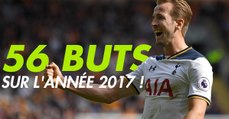 Harry Kane passe devant Lionel Messi au classement des buteurs sur l'année 2017 !