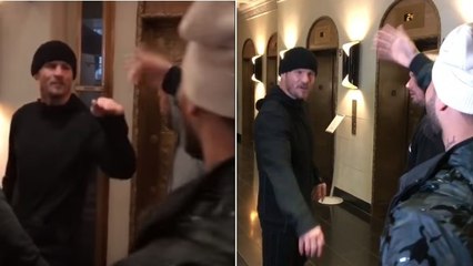 Michael Bisping et Jorge Masvidal à deux doigts d'en venir aux mains dans les coulisses de l'UFC 217