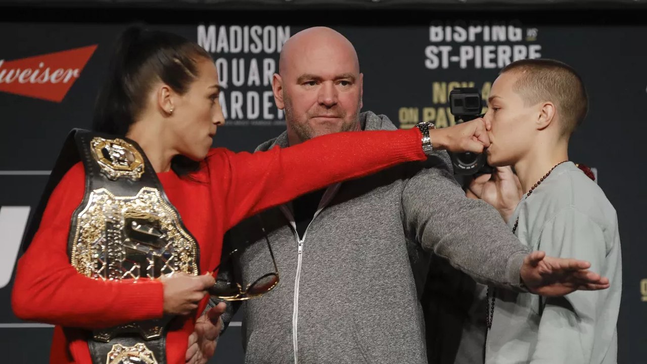 Rose Namajunas met KO Joanna Jedrzejczyk dès le premier round et devient championne des poids paille de l'UFC
