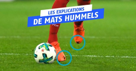 Mais pourquoi Mats Hummels fait-il des trous au bout de ses chaussures ?