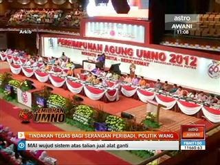 Tindakan tegas bagi serangan peribadi, politik wang