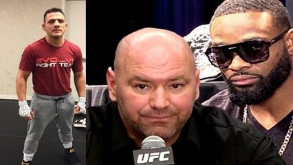 Woodley ne veut pas entendre parler de Rafael Dos Anjos et attend son combat contre une légende !