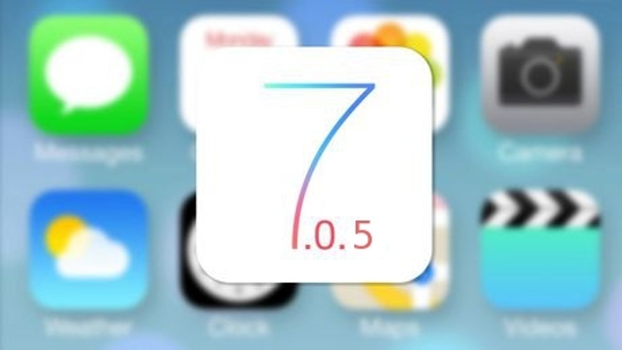 iOS 7.0.5 : installation et nouveautés de la mise à jour pour iPhone 5S et 5C