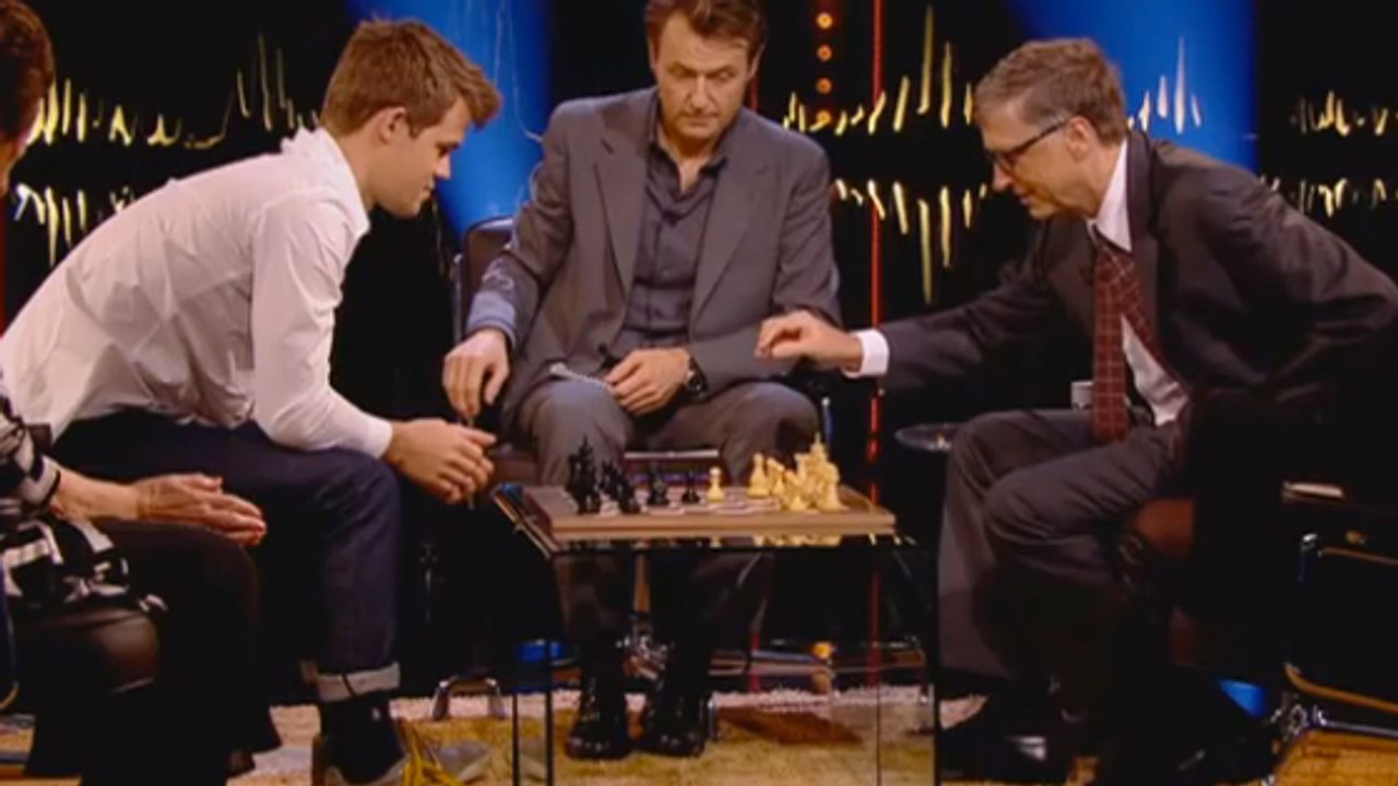 Le joueur Magnus Carlsen a battu Bill Gates aux échecs en moins de 80 secondes