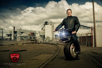 Découvrez RYNO, l'incroyable moto à une roue qui pourrait révolutionner les transports