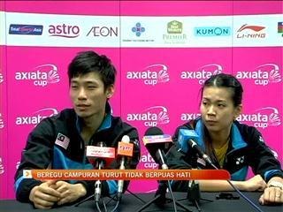 Beregu campuran turus tidak tidak puas hati