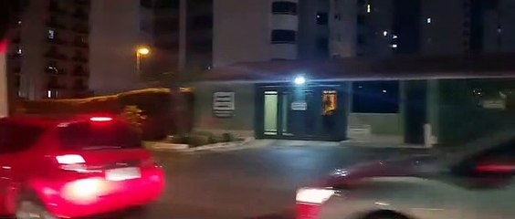 Fila em posto de gasolina em Águas Claras