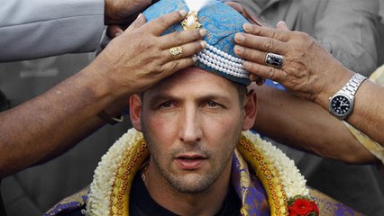 Materazzi chambre encore et toujours Zidane en décoration sur sa maison