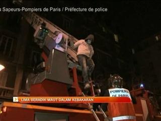 Lima beradik maut dalam kebakaran