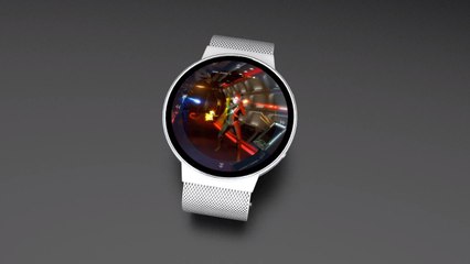 iWatch : un concept avec effet rétro et cadran rond