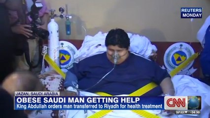 Pesant 610 kilos au mois d'août, le Saoudien Khaled Mohsen Chaïri a perdu 320 kilos