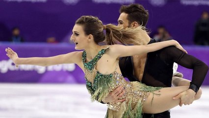 Une patineuse française a eu un petit soucis avec sa robe pendant les JO