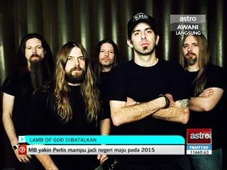 Konsert Lamb of God dibatalkan