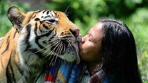 L'amitié incroyable entre Abdullah Sholeh et Mulan, une tigresse du Bengale