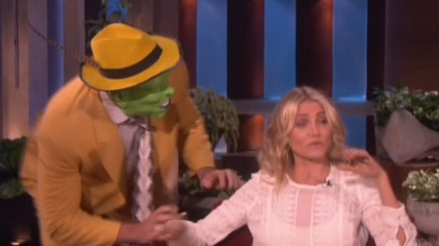 The Mask terrorise Cameron Diaz chez Ellen DeGeneres