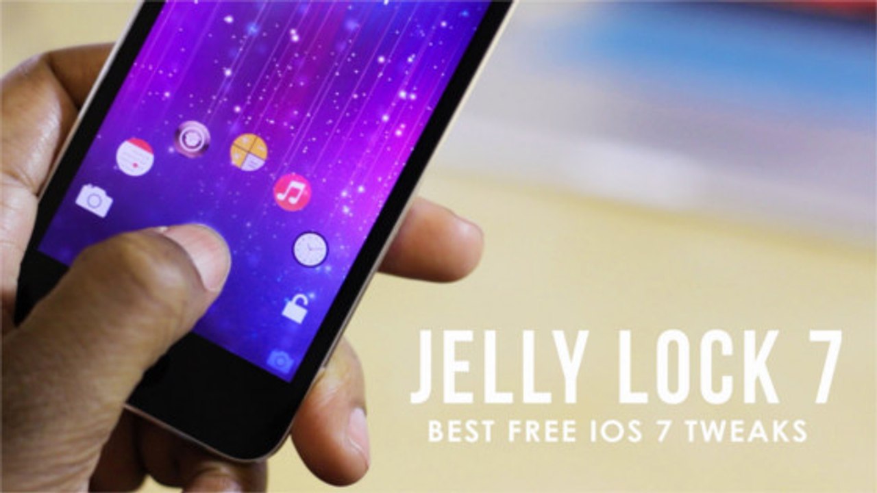 Jailbreak Evasi0n 7 pour iOS 7 : Jellylock 7, le tweak pour déverrouiller son iPhone comme un smartphone Android