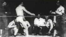 Boxe : Les images du tout premier combat filmé par Thomas Edison, entre Mike Leonard et Jack Cushing