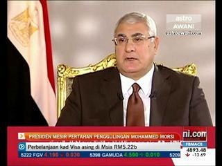 Adly Mansor pertahan penggulingan Morsi