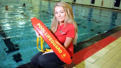 L'impressionnant sauvetage d'une personne âgée à la piscine réalisé par Lauryn Deverson