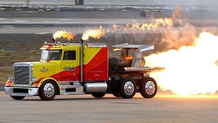 Découvrez Shockwave, le camion le plus rapide du monde