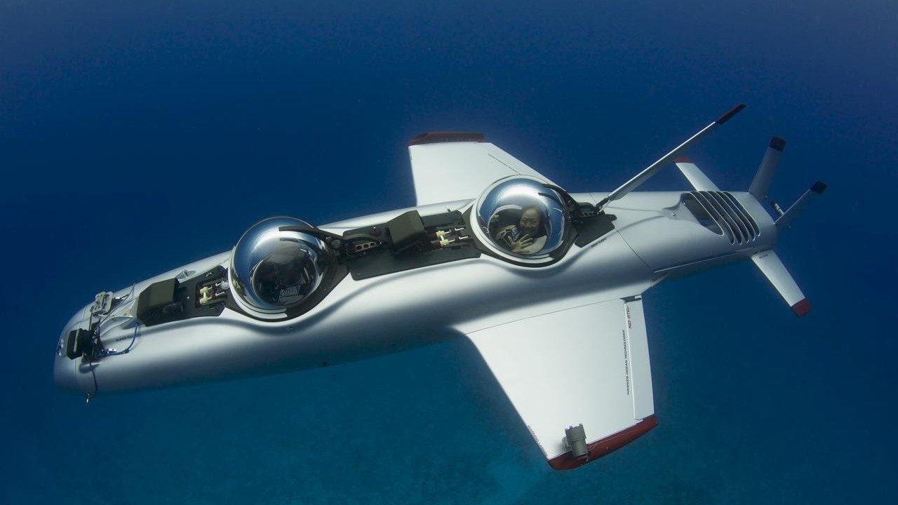 Découvrez le Super Falcon, le sous-marin personnel capable de voler sous l'eau