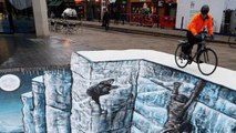 Game Of Thrones : Un dessin impressionnant qui donne le vertige dans un quartier de Londres