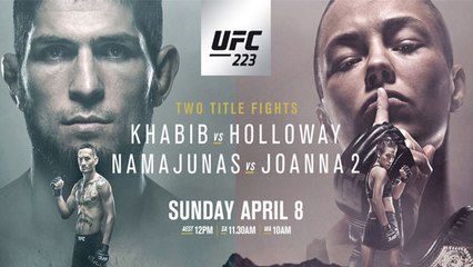 Nos pronostics pour l'UFC 223 : Khabib Nurmagomedov - Holloway, Joanna Jedrzejczyk - Rose Namajunas