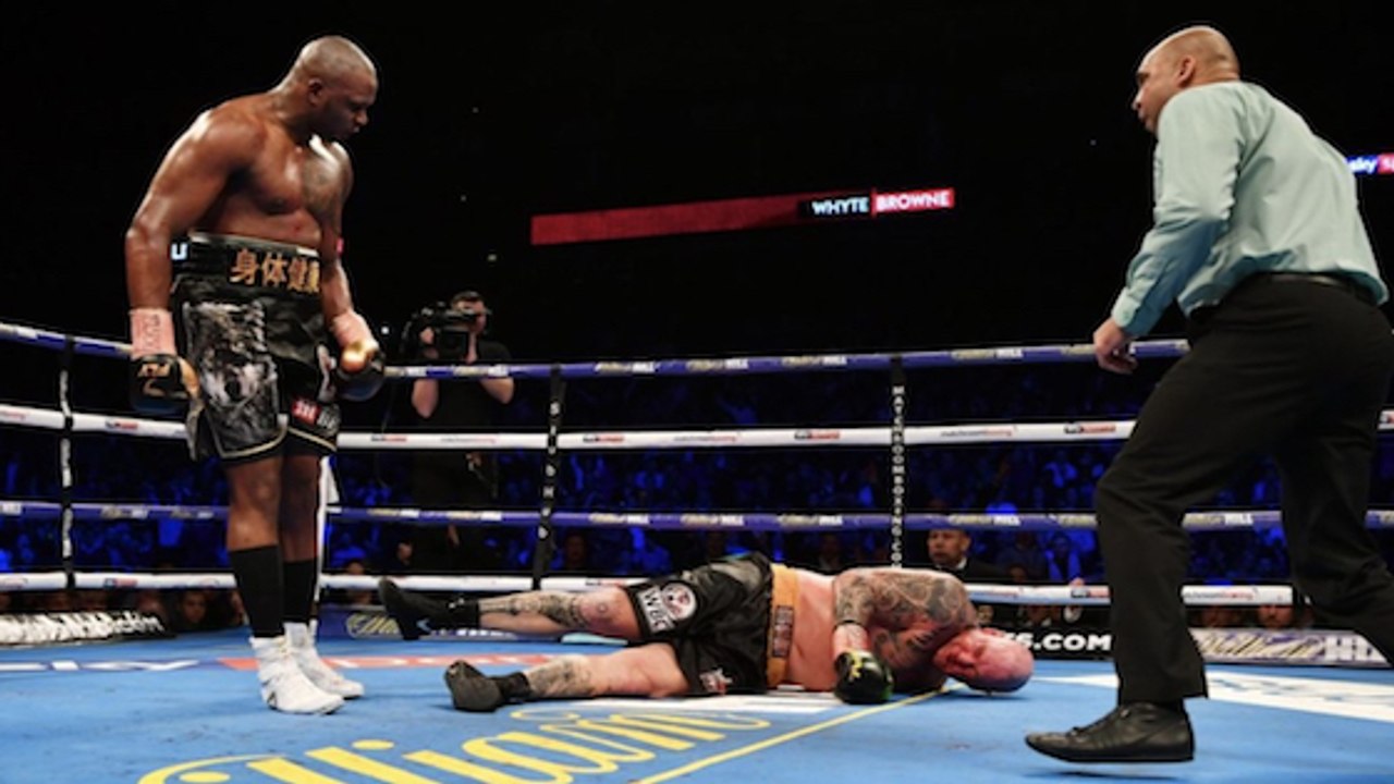 Dillian Whyte postule au KO de l'année