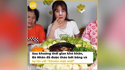 Bà Nhân Vlog xuống bếp làm kho quẹt đãi Quỳnh Trần JP_ Tự tin xuất hiện với _gương mặt mới_