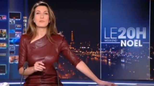 Anne-Claire Coudray s'explique pour sa tenue sans soutien-gorge lors d'un JT