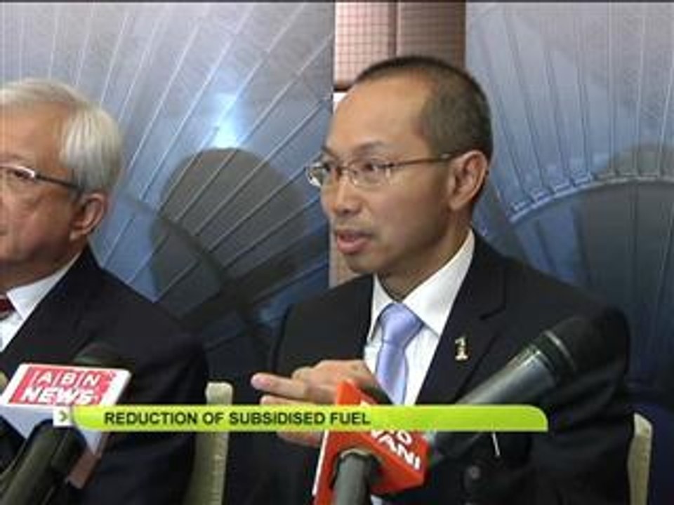 Reduction of subsidised fuel