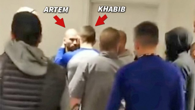 UFC : Une altercation entre Khabib Nurmagomedov et Artem Lobov, coéquipier de Conor McGregor, dans les couloirs d'un hôtel