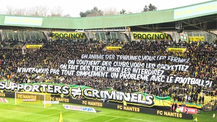 Le message nécéssaire des supporters nantais à la LFP