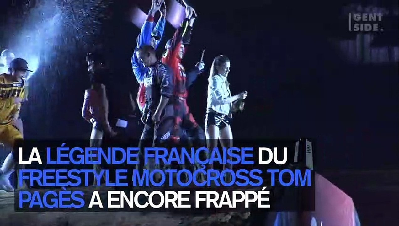 Tom Pagès intouchable au Mondial de Freestyle Motocross de Tours !