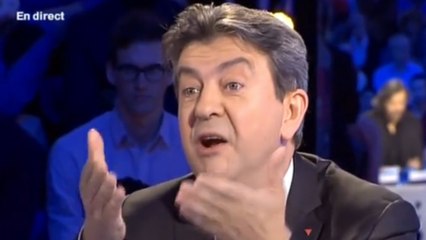 On n'est pas couché : Jean-Luc Mélenchon qualifie Aymeric Caron de ''branleur''