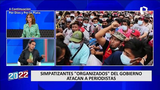 Hablan los periodistas agredidos por simpatizantes del Gobierno durante manifestaciones