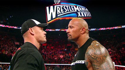 Les détails de la rivalité entre The Rock et John Cena
