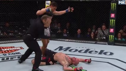 Alan Jouban termine Ben Saunders sur un KO incroyable à l'UFC on Fox 28