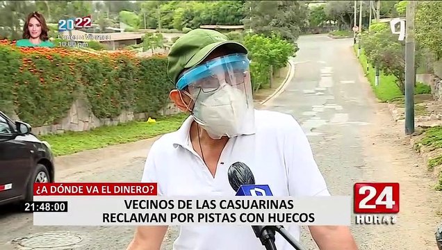 Surco: Municipalidad inicia trabajos de reparación de pistas tras denuncia de Panamericana TV