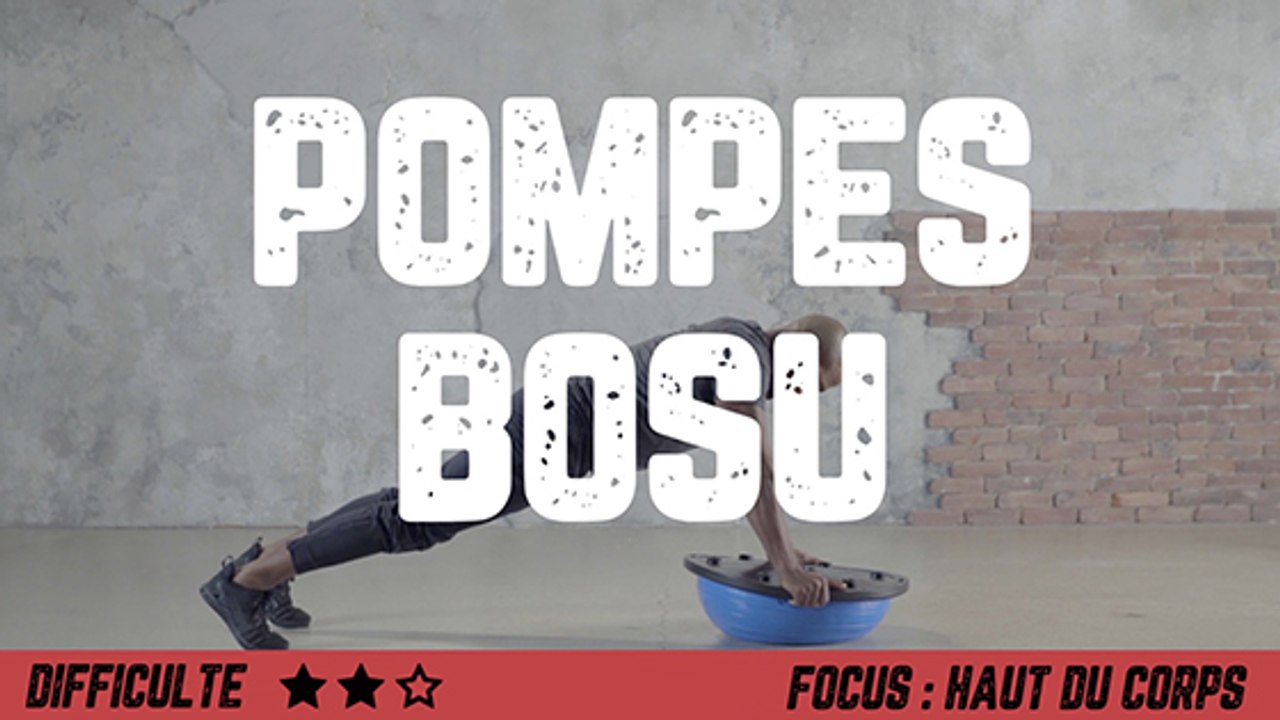 Pompes avec bosu : exercices et guide d'entraînement pour avoir des pectoraux solides