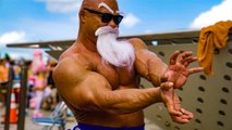 Nhon Ly, bodybuilder, est le sosie de Tortue Géniale dans Dragon Ball Z