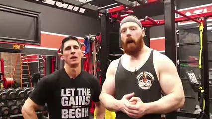 Les coulisse de l'entrainement de Sheamus avec Jeff Cavaliere