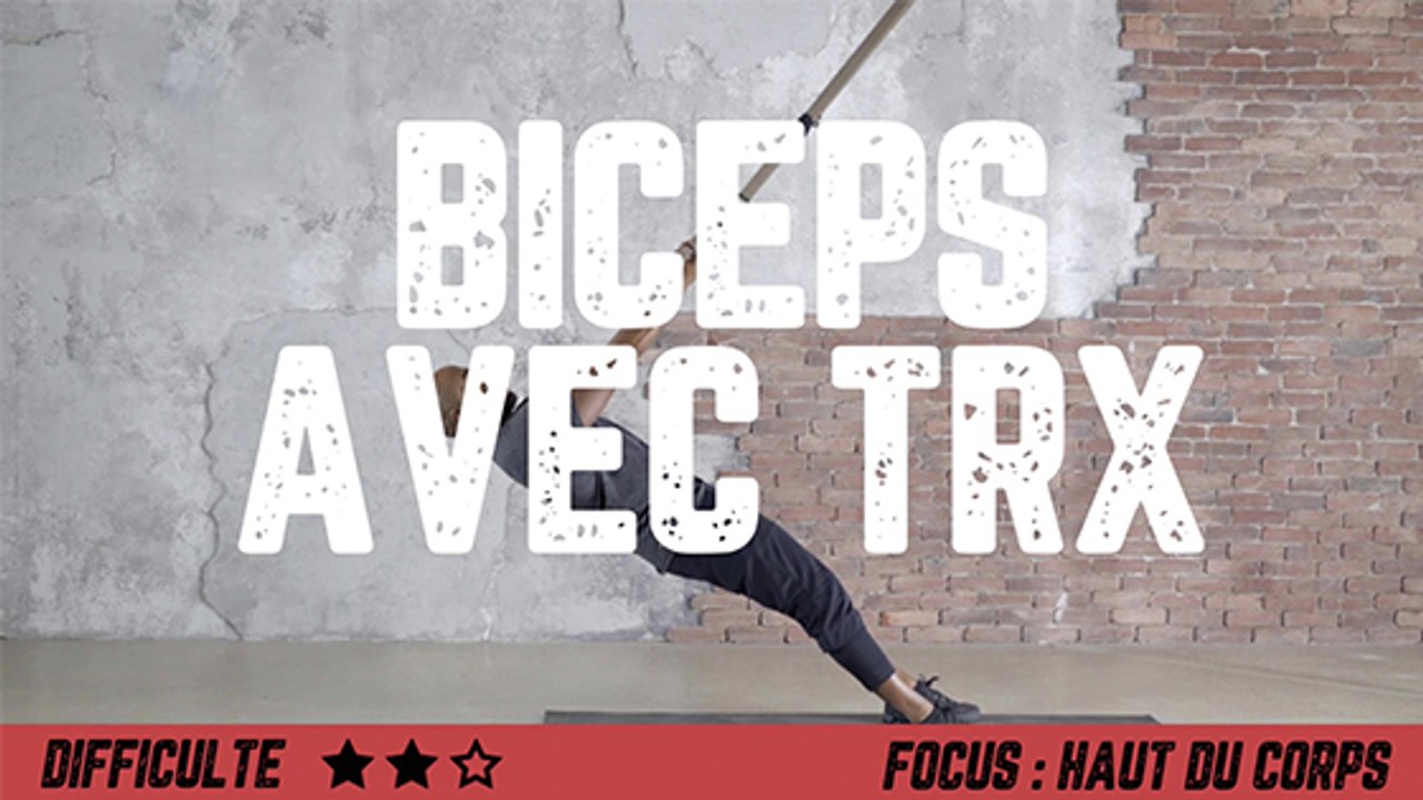 Biceps avec TRX : le programme à suivre pour se muscler les bras