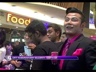 Erti kemerdekaan selebriti tempatan