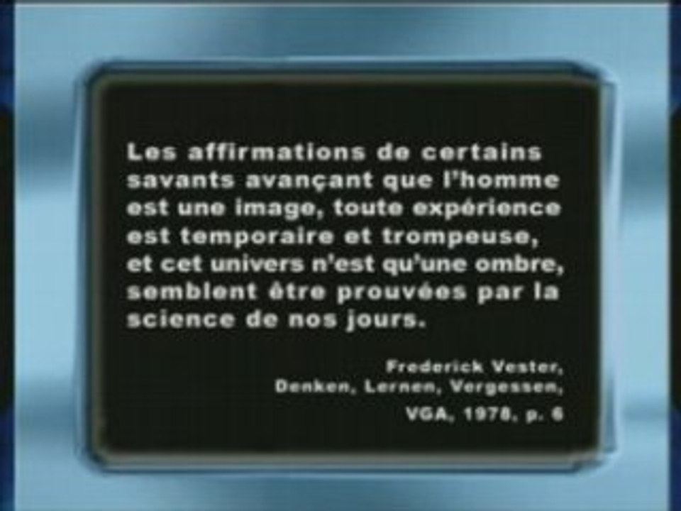 Sommes nous dans une matrice?