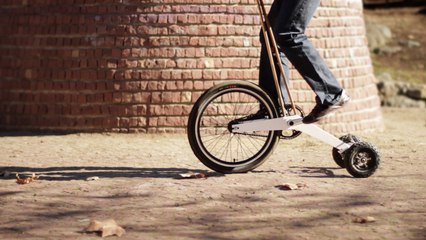Découvrez Halfbike, un moyen de transport entre vélo et course à pied