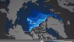 Arctique : 26 ans de fonte des glaces résumés en une minute
