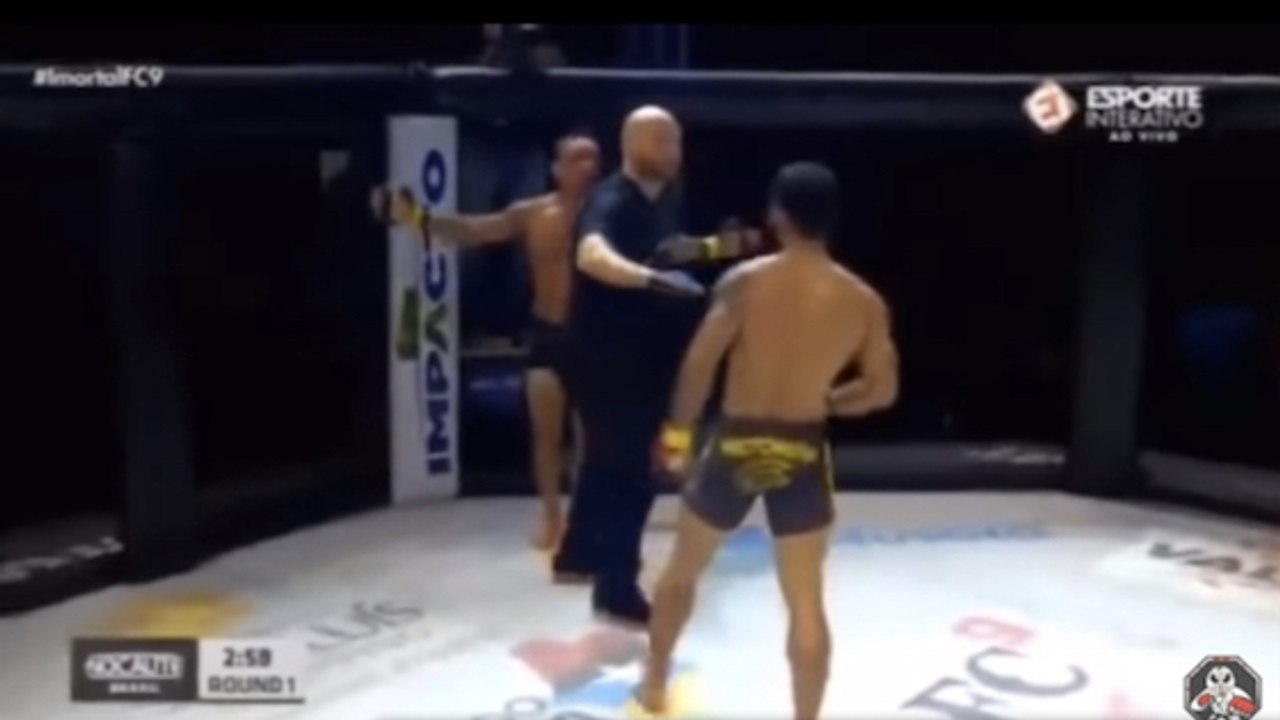 Imortal FC 9 : Deux combattants continuent le combat malgré une intervention de l'arbitre